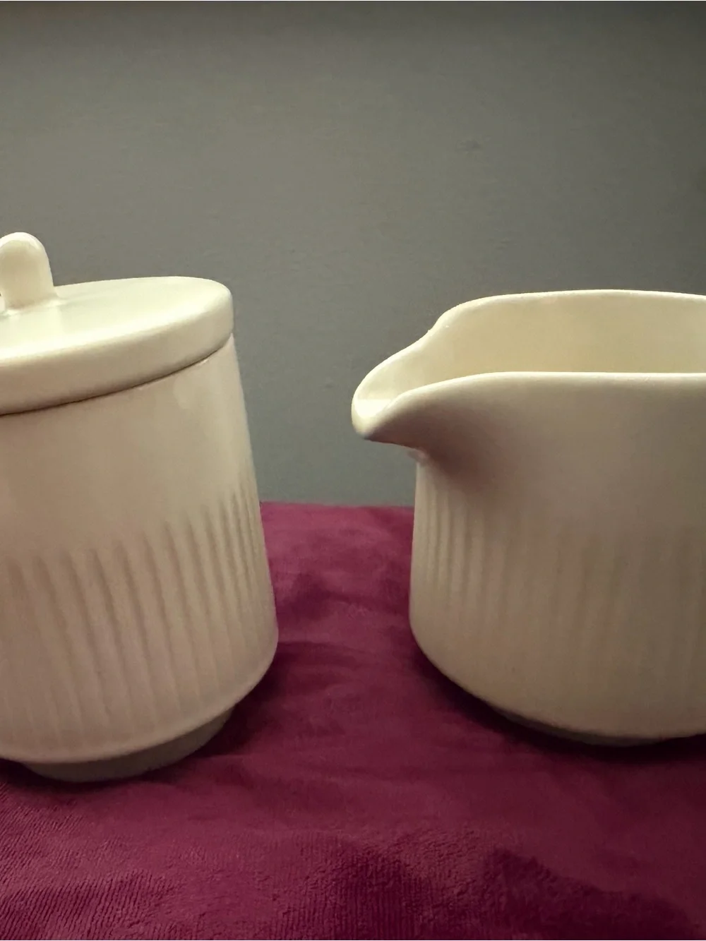 Citrine Everyday Collection by Magenta Ceramic Creamer & Sugar Jar Set NWT